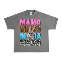 Tornado mama skeleton peace leopard pattern Urban Heavy Tee - NancyCooperArtShop
