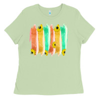 Matcha Western Color Farm Life Brush Strokes Ladies Tee - Bettercallsaul