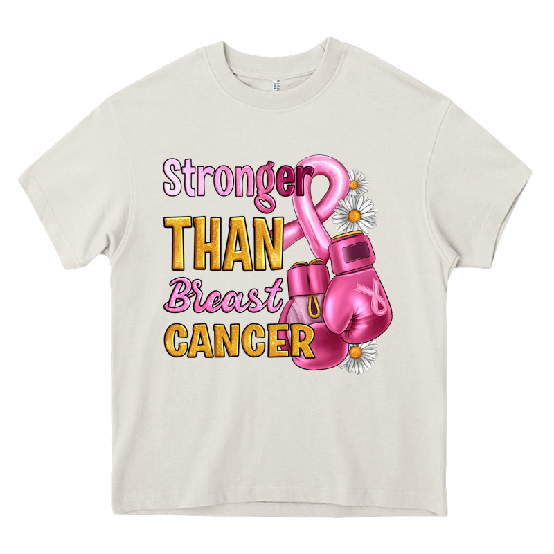 Stronger Than Breast Cancer Heavy Core Tee by Artiststas | Teevron