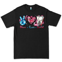Black peace love dental Premium Tee - AdoDesignShop
