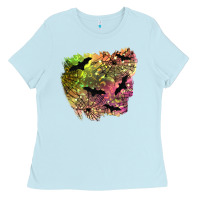 Bat Halloween Patch Ladies Tee | Teevron