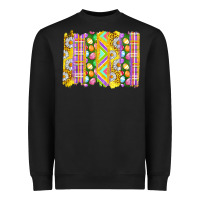 Black Easter Brushstrokes Heavyweight Sweatshirt - BundleAndBundleShop