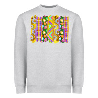 Heather Grey Easter Brushstrokes Heavyweight Sweatshirt - BundleAndBundleShop