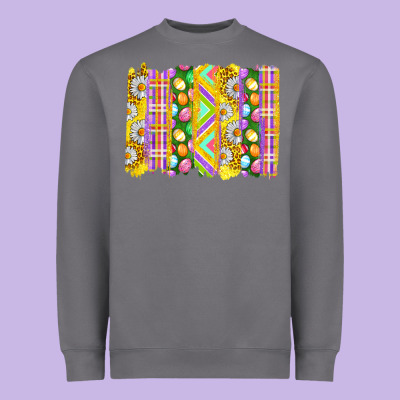 Easter Brushstrokes Heavyweight Sweatshirt Designed By Bundleandbundleshop