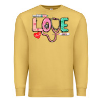 Antique Gold Love Nursing Premium Sweatshirt - CowGirlArtShop