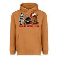 Meerkat merry christmas heifer cow gnomies Heavyweight Hoodie - CowGirlArtShop