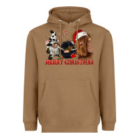 Toasted Coconut merry christmas heifer cow gnomies Heavyweight Hoodie - CowGirlArtShop