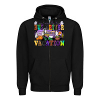 Black I Am Sorry The Nice Bus Driver Is on Vacation Zipper Hoodie - texasbilliewilder