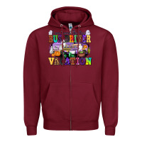 Burgundy I Am Sorry The Nice Bus Driver Is on Vacation Zipper Hoodie - texasbilliewilder
