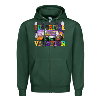 Sports Green I Am Sorry The Nice Bus Driver Is on Vacation Zipper Hoodie - texasbilliewilder