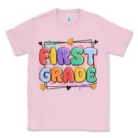 Bubblegum Pink first grade Classic Tee - MaliasSmallBusiness