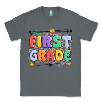 Charcoal Heather first grade Classic Tee - MaliasSmallBusiness