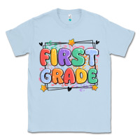 Dusty Blue first grade Classic Tee - MaliasSmallBusiness