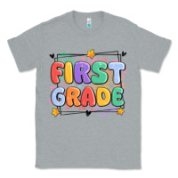 Heather Grey first grade Classic Tee - MaliasSmallBusiness