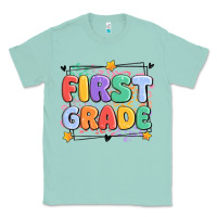 Seafoam first grade Classic Tee - MaliasSmallBusiness