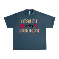 Midnight Navy beauty is my business Urban Heavy Tee - MaliasSmallBusiness