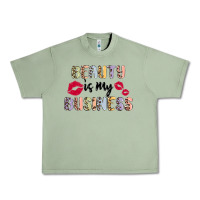Oil Green beauty is my business Urban Heavy Tee - MaliasSmallBusiness