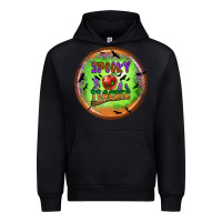 Black Spooky Teacher Urban Hoodie - BundleAndBundleShop