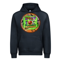 Navy Spooky Teacher Urban Hoodie - BundleAndBundleShop