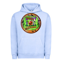 Pigment Grape Ice Spooky Teacher Urban Hoodie - BundleAndBundleShop