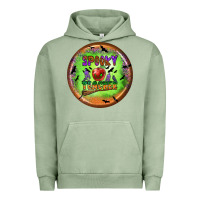 Pigment Oil Green Spooky Teacher Urban Hoodie - BundleAndBundleShop
