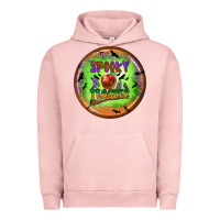 Pigment Salmon Spooky Teacher Urban Hoodie - BundleAndBundleShop