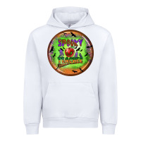 White Spooky Teacher Urban Hoodie - BundleAndBundleShop