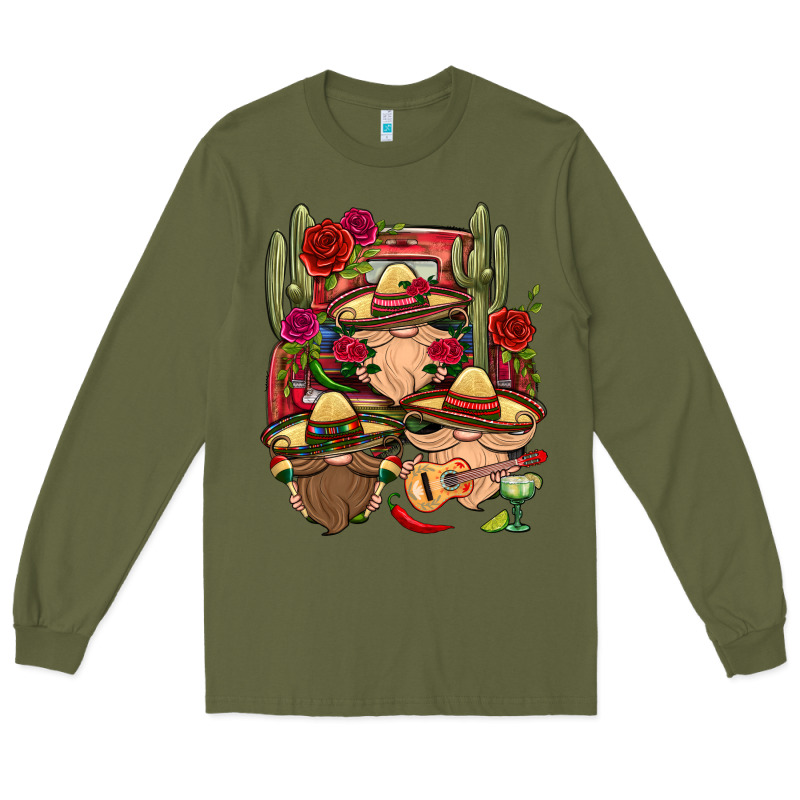 Mexican Gnomies Truck Long Sleeve Tee by BundleAndBundleShop | Teevron