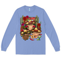 Colony Blue Mexican Gnomies Truck Long Sleeve Tee - BundleAndBundleShop