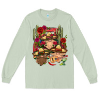 Matcha Mexican Gnomies Truck Long Sleeve Tee - BundleAndBundleShop