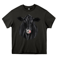 Asphalt black angus Heavy Core Tee - JahusDesignShop