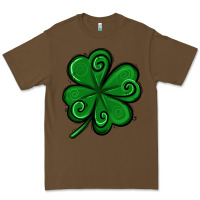 Cacao St. Patrick's Day Shamrock Premium Tee - Jasminsmagicworld