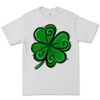 Dove Grey St. Patrick's Day Shamrock Premium Tee - Jasminsmagicworld