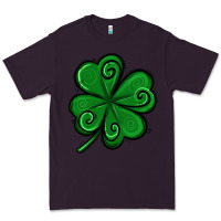 Plum St. Patrick's Day Shamrock Premium Tee - Jasminsmagicworld