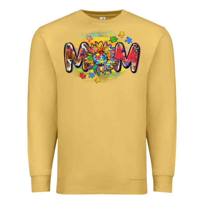 Autism Mom Premium Sweatshirt by CowGirlArtShop | Teevron