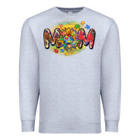 Heather Grey autism mom Premium Sweatshirt - CowGirlArtShop