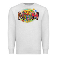 Oatmeal Heather autism mom Premium Sweatshirt - CowGirlArtShop