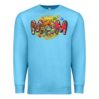 Ocean Blue autism mom Premium Sweatshirt - CowGirlArtShop