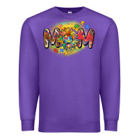 Purple autism mom Premium Sweatshirt - CowGirlArtShop
