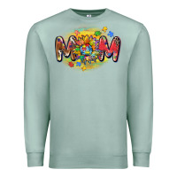 Seafoam autism mom Premium Sweatshirt - CowGirlArtShop