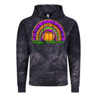 Cloud Black happy halloween rainbow Vintage Hoodie - Jasminsmagicworld