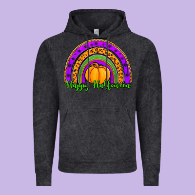 Happy Halloween Rainbow Vintage Hoodie Designed By Jasminsmagicworld