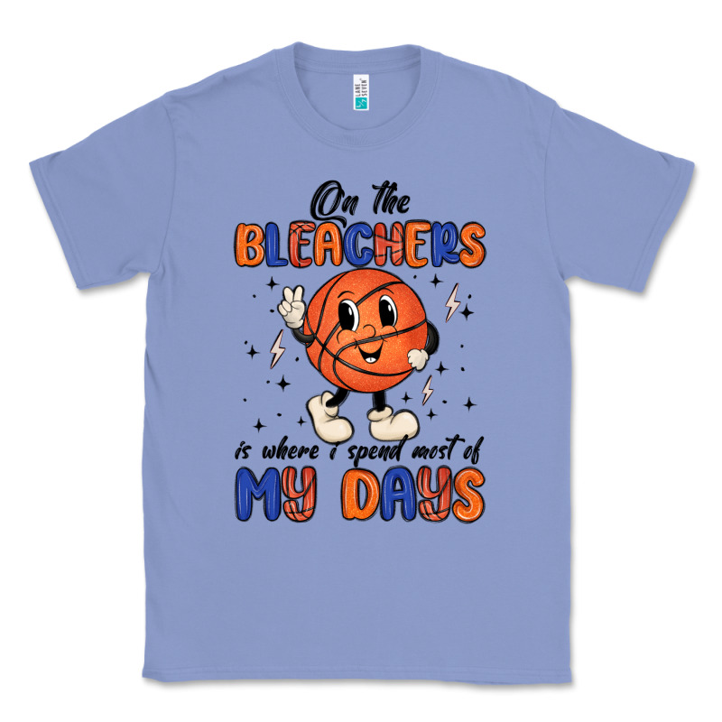 On The Bleachers Is Where I Spend Most Of My Days Classic Tee by MaliasSmallBusiness | Teevron