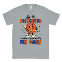 Heather Grey on the bleachers is where i spend most of my days Classic Tee - MaliasSmallBusiness