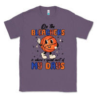 Lavender on the bleachers is where i spend most of my days Classic Tee - MaliasSmallBusiness