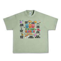 Oil Green god is so much bigger than... Urban Heavy Tee - MaliasSmallBusiness