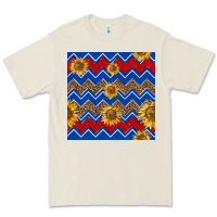 Bone 4th of july sunflower seamless  pattern Premium Tee - BundleAndBundleShop