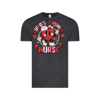 Vintage Black cupids favorite nurse Vintage Tee - MaliasSmallBusiness