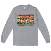 Heather Grey i̇f you drink don't drive do the watermelon crawl Long Sleeve Tee - JahusDesignShop