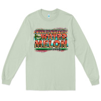 Matcha i̇f you drink don't drive do the watermelon crawl Long Sleeve Tee - JahusDesignShop